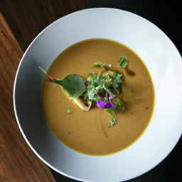 Soup: Mexico – Caldo de Poblano y Elote con Lima (Poblano and Sweet Corn Lime Soup) recipe