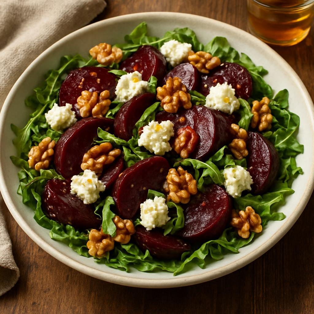 Salad: Canada – Ontario (Central Canada) – Ontario Beet and Goat Cheese Salad recipe