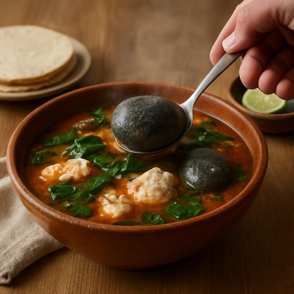 Entree: Mexico – Oaxaca – Caldo de Piedra (Stone Soup) recipe