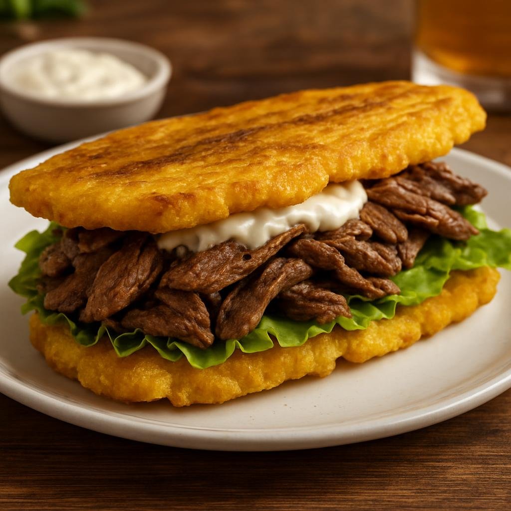 Entree: United States – Illinois (Midwestern United States) – Jibarito Sandwich recipe