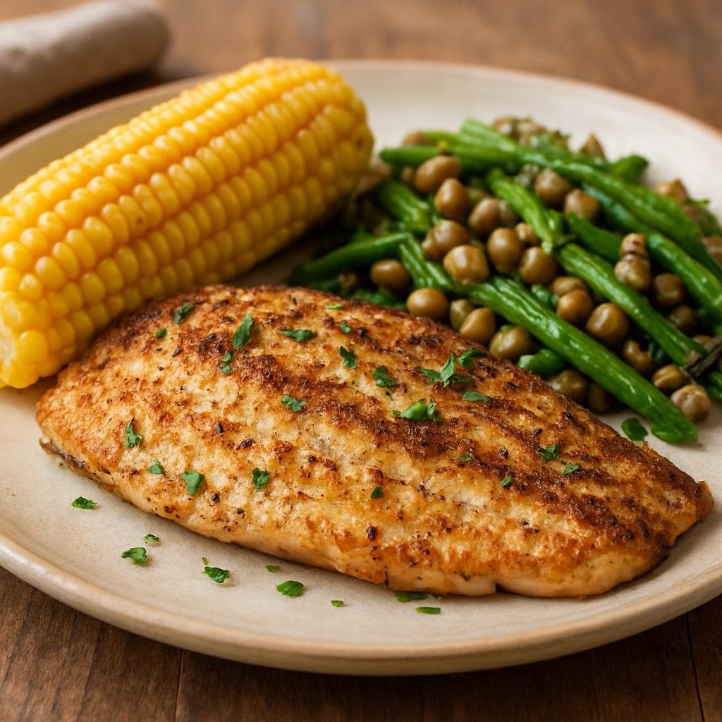 Entree: United States – Virginia – Virginia Rockfish recipe