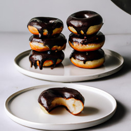 Dessert: United States – Baked Chocolate Donuts with Chocolate Glaze recipe
