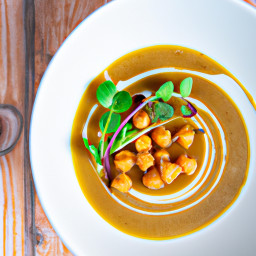 Soup: United States – Sumac Lemon Chickpea and Greens Soup recipe