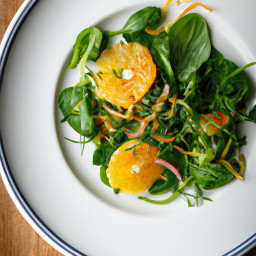 Citrus-Kissed Arugula and Fennel Crunch Salad recipe