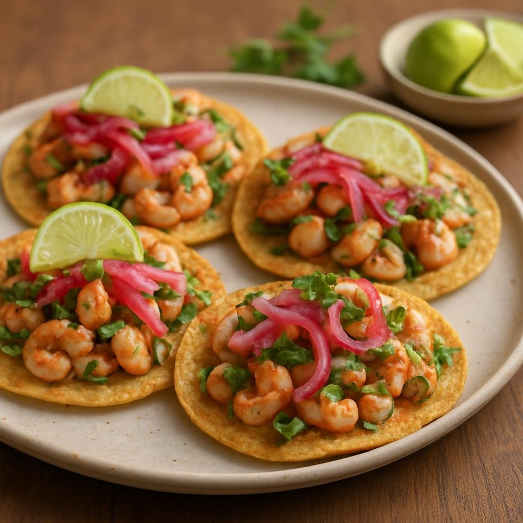 Appetizer: Mexico – Sonora – Tostadas de Mariscos recipe
