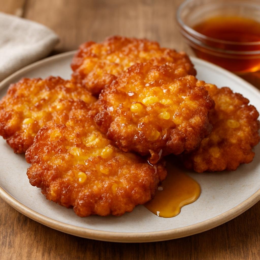 Side Dish: United States – Rhode Island – Rhode Island Corn Fritters recipe