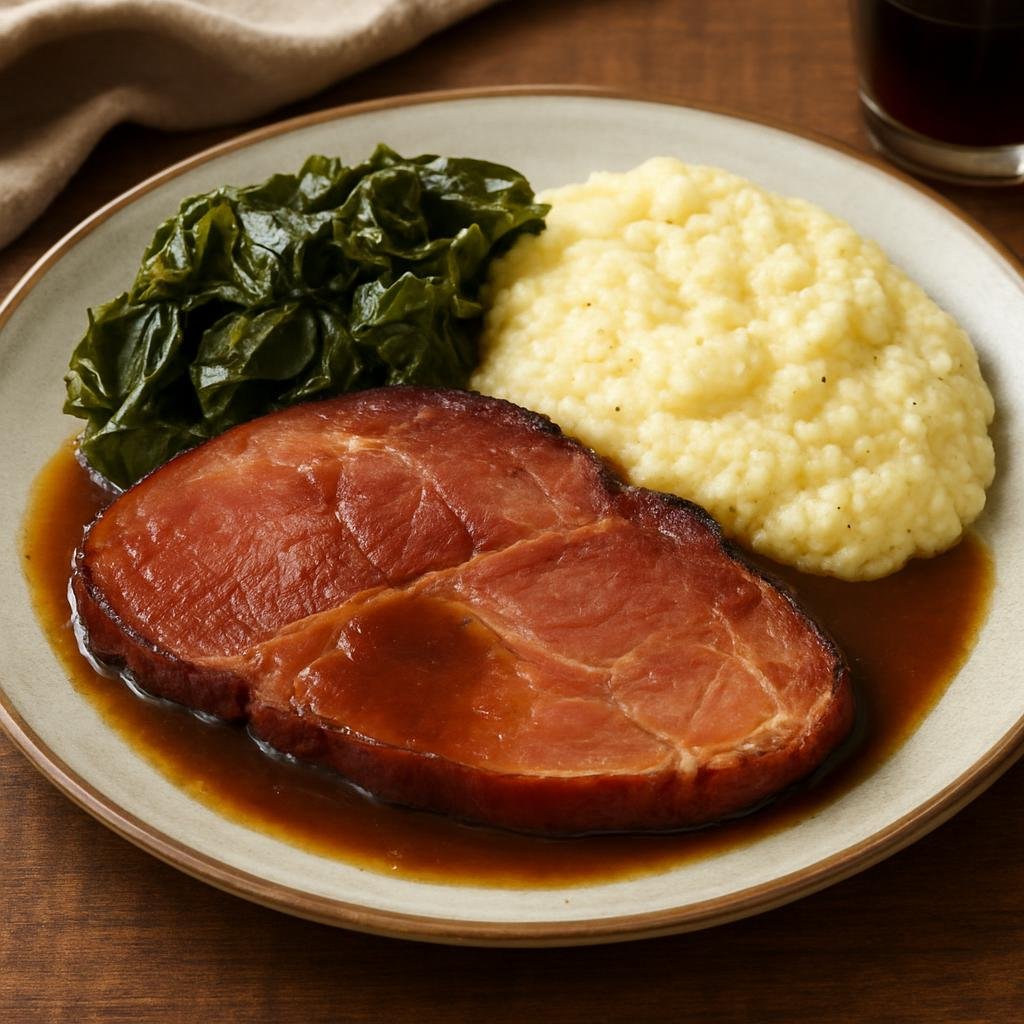 Entree: United States – Kentucky; Appalachian and Southern United States – Country Ham with Red-Eye Gravy recipe