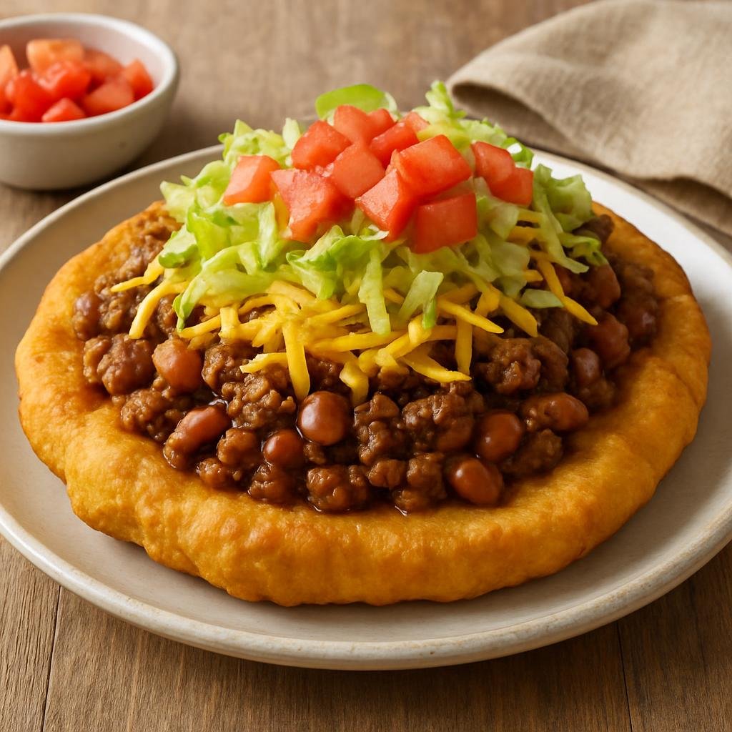 Entree: United States – Utah (Rocky Mountain United States) – Navajo Tacos recipe