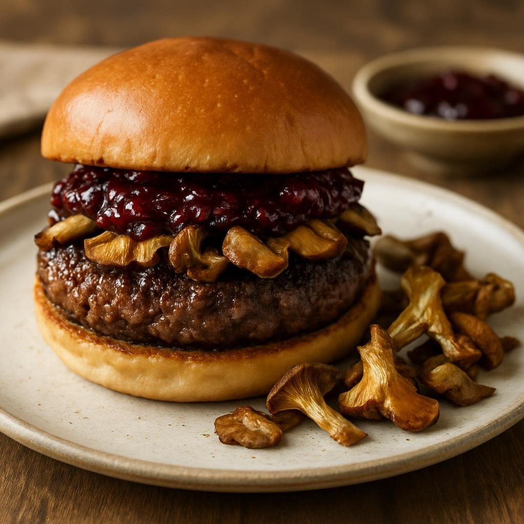Entree: United States – Pacific Northwest (Idaho) – Elk Burger recipe