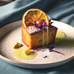 Dessert: United States – Orange Olive Oil Cake with Citrus Glaze recipe