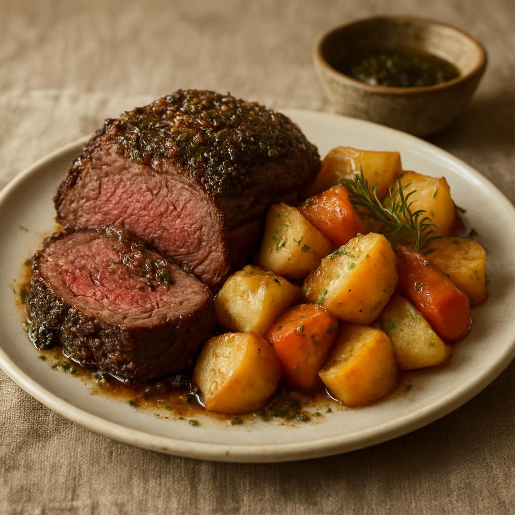 Entree: Canada – Northwest Territories, Northern Canada – Caribou Roast recipe
