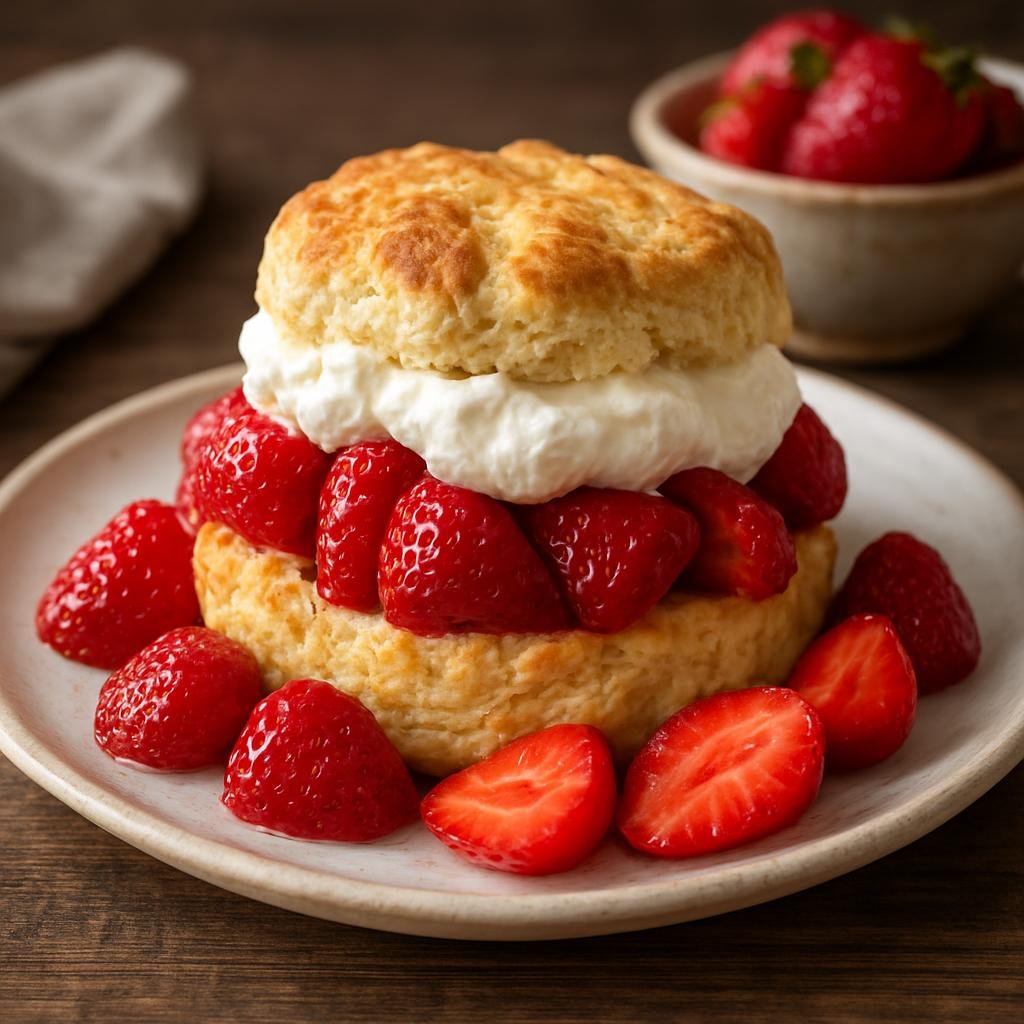 Dessert: United States – Oklahoma (Southern Plains United States) – Oklahoma Strawberry Shortcake recipe