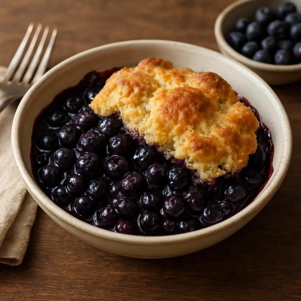 Dessert: United States – Alaska – Alaskan Blueberry Cobbler recipe