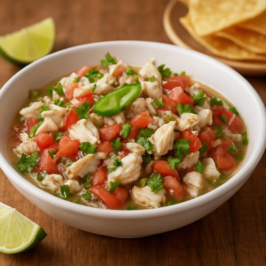 Appetizer: Mexico – Tamaulipas, Gulf Coast Mexico – Ceviche de Jaiba (Blue Crab Ceviche) recipe
