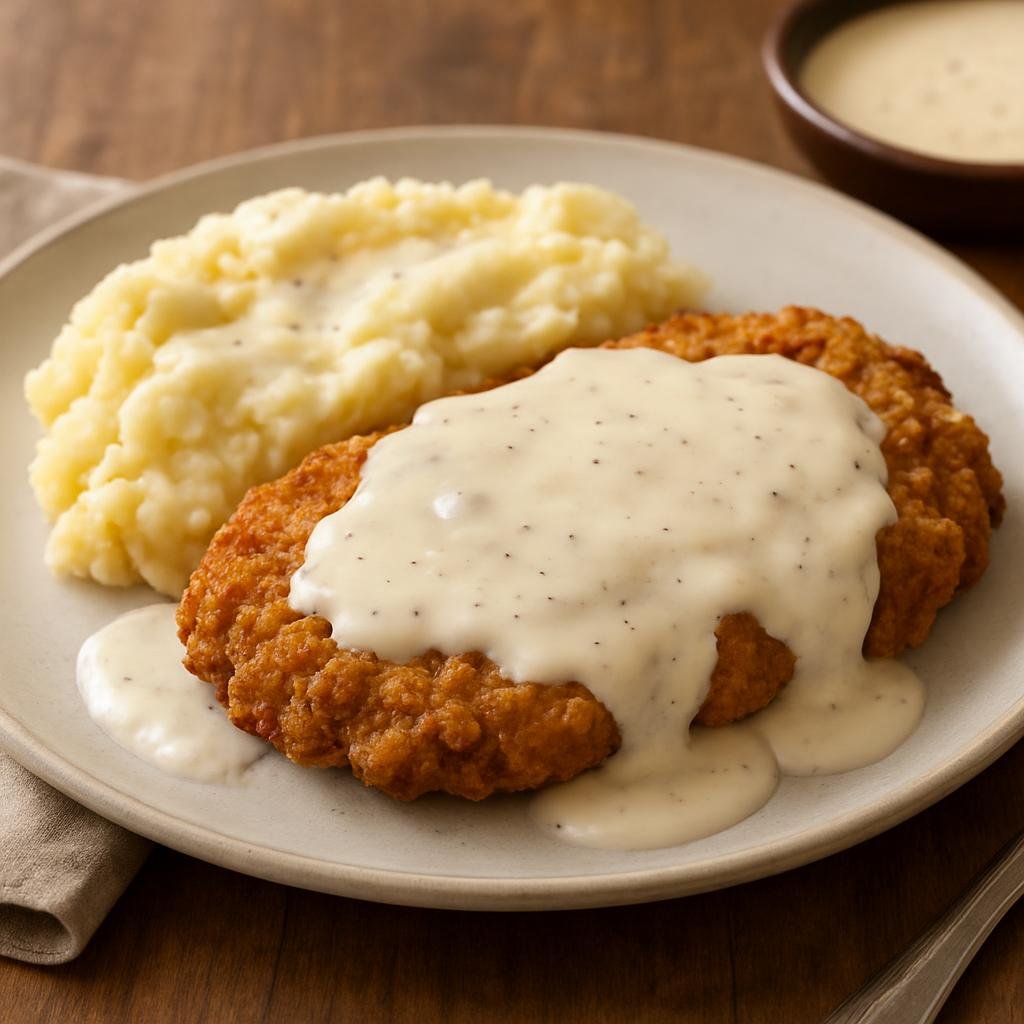 Entree: United States – Utah (Rocky Mountain United States) – Utah Chicken Fried Steak recipe