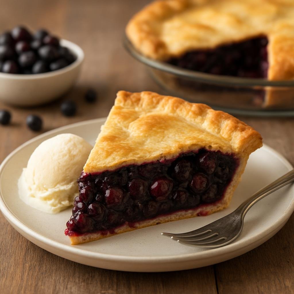 Dessert: Canada – Canadian Prairies / Manitoba – Manitoba Saskatoon Berry Pie recipe