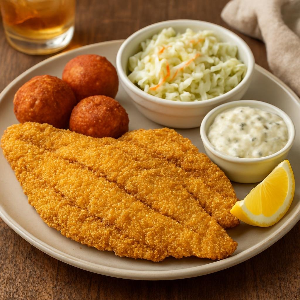 Entree: United States – National Capital Region – Southern Fried Catfish recipe