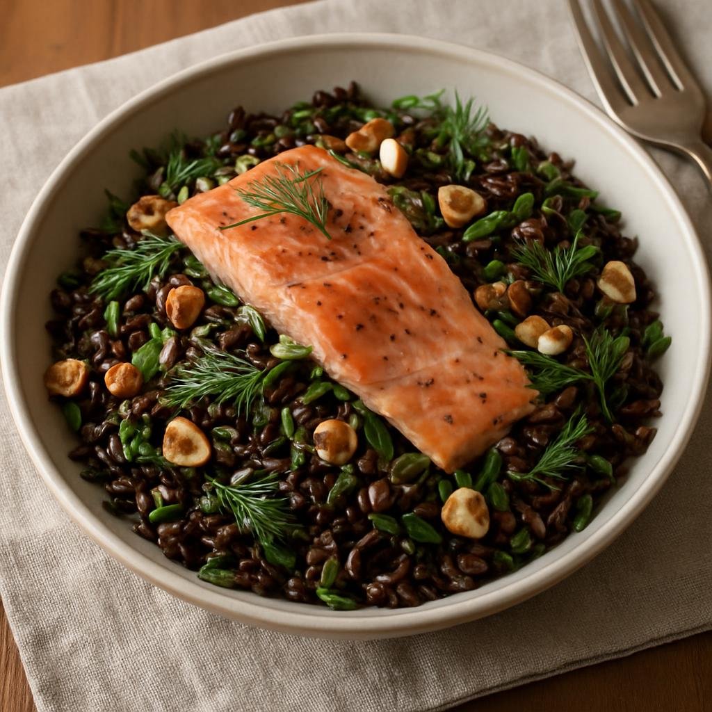 Salad: United States – Idaho / Pacific Northwest – Trout and Wild Rice Salad recipe