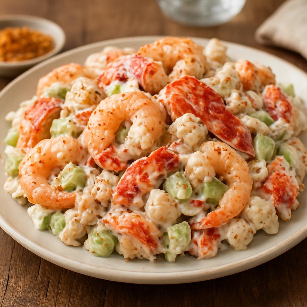 Salad: United States – New York (Mid-Atlantic United States) – New York Seafood Salad recipe