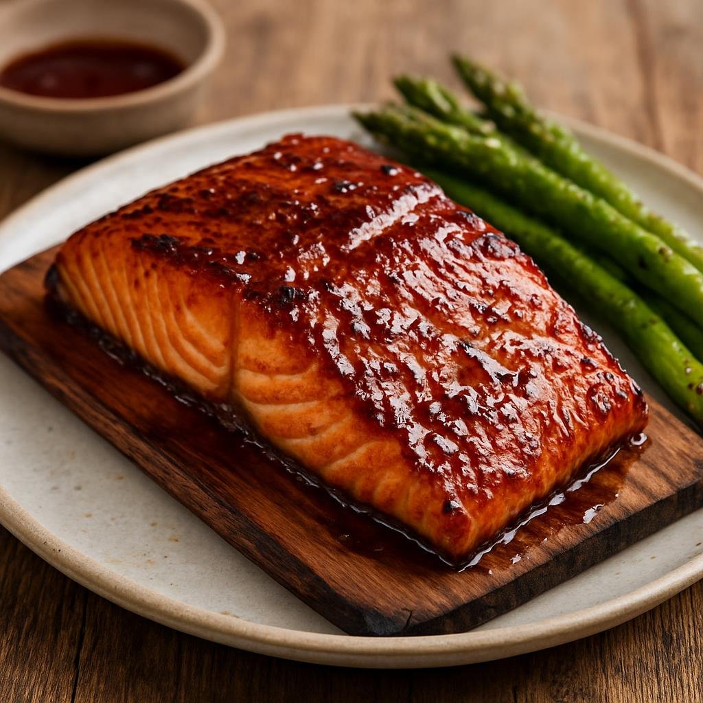Entree: Canada – British Columbia — Pacific Canada – Nanaimo Barbecue Salmon recipe