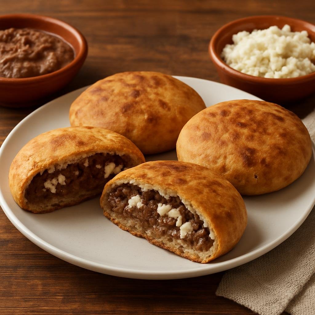 Appetizer: Mexico – San Luis Potosi, Bajio Mexico – Gorditas de Horno (Baked Gorditas) recipe