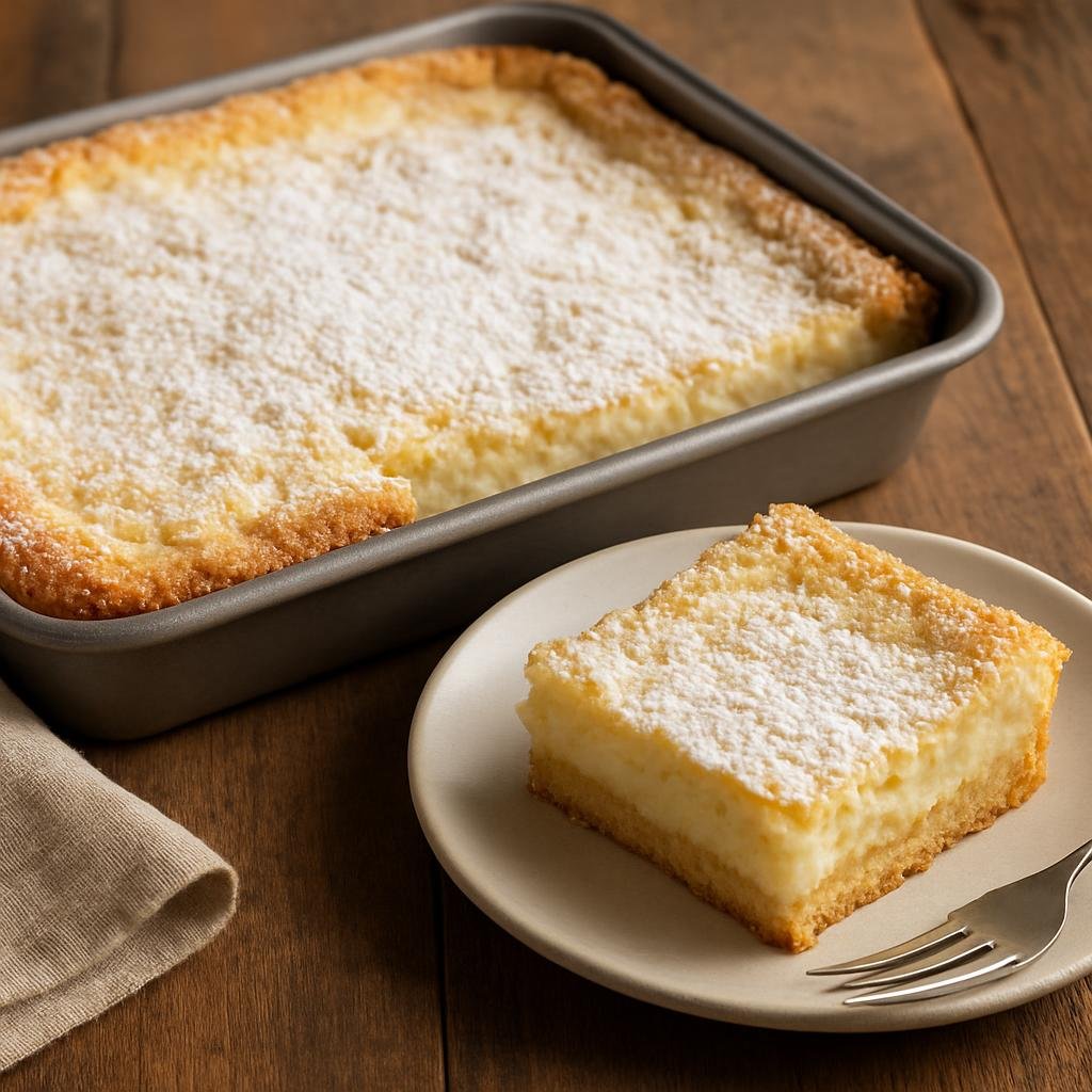 Dessert: United States – Midwestern United States — Missouri (St. Louis) – St. Louis Gooey Butter Cake recipe
