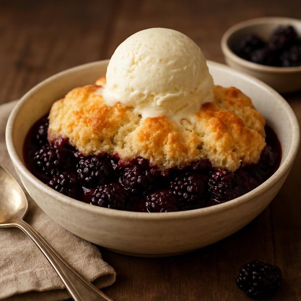 Dessert: Canada – British Columbia, Pacific Canada – Pacific Blackberry Cobbler recipe