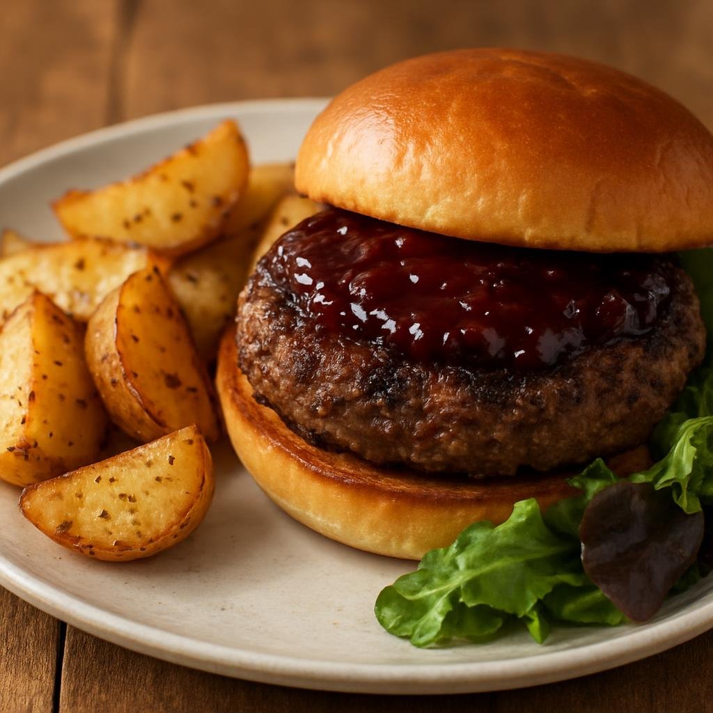 Entree: United States – Great Plains United States (North Dakota) – Bison Burger recipe