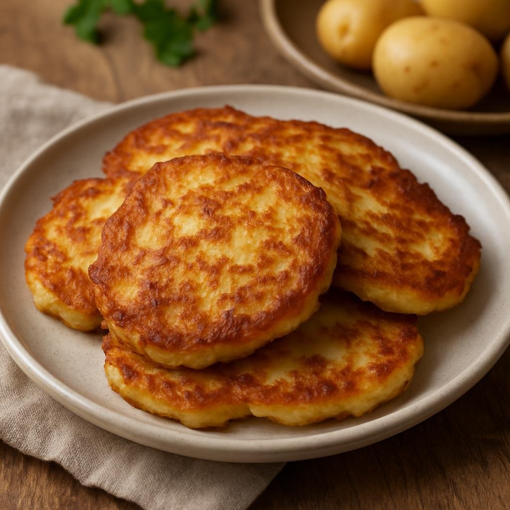 Side Dish: Canada – Yukon – Yukon Potato Pancakes recipe