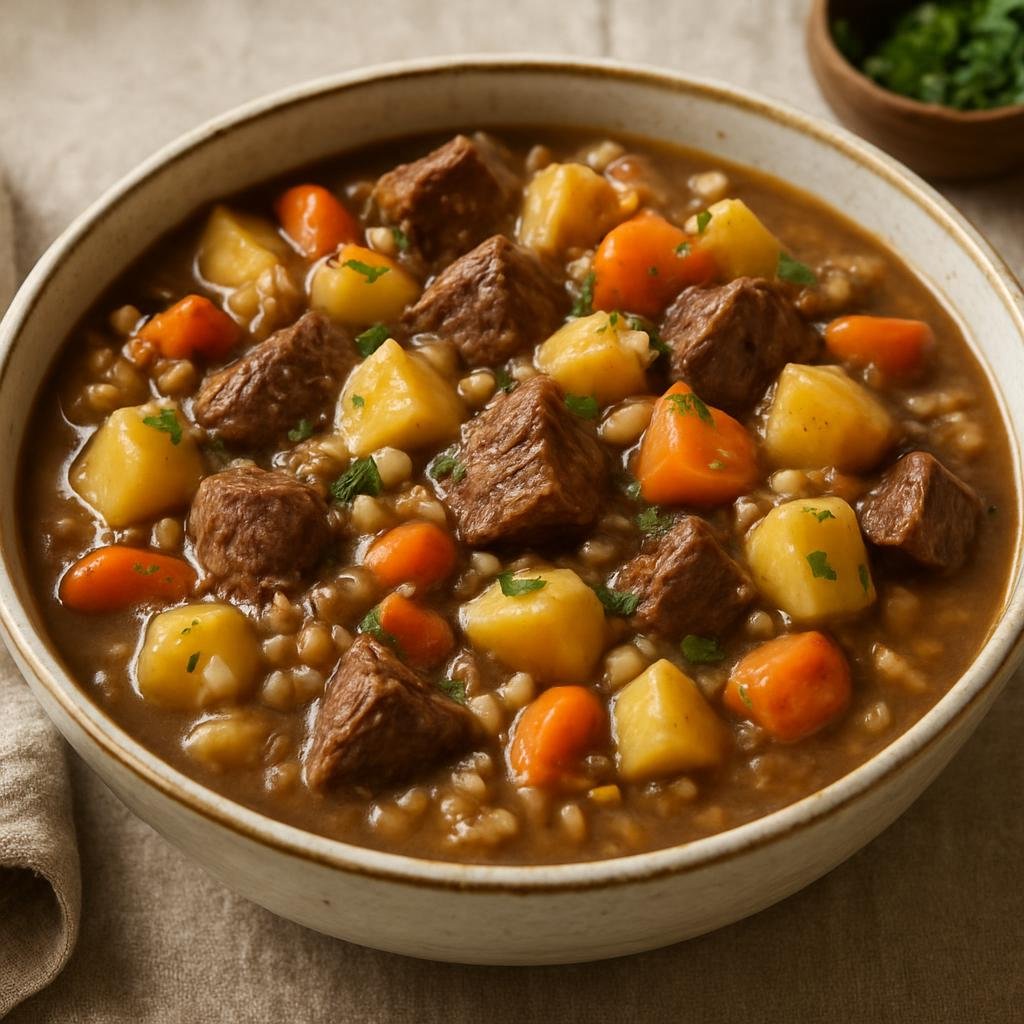 Entree: Canada – Canadian Prairies (Saskatchewan) – Saskatchewan Bison Stew recipe