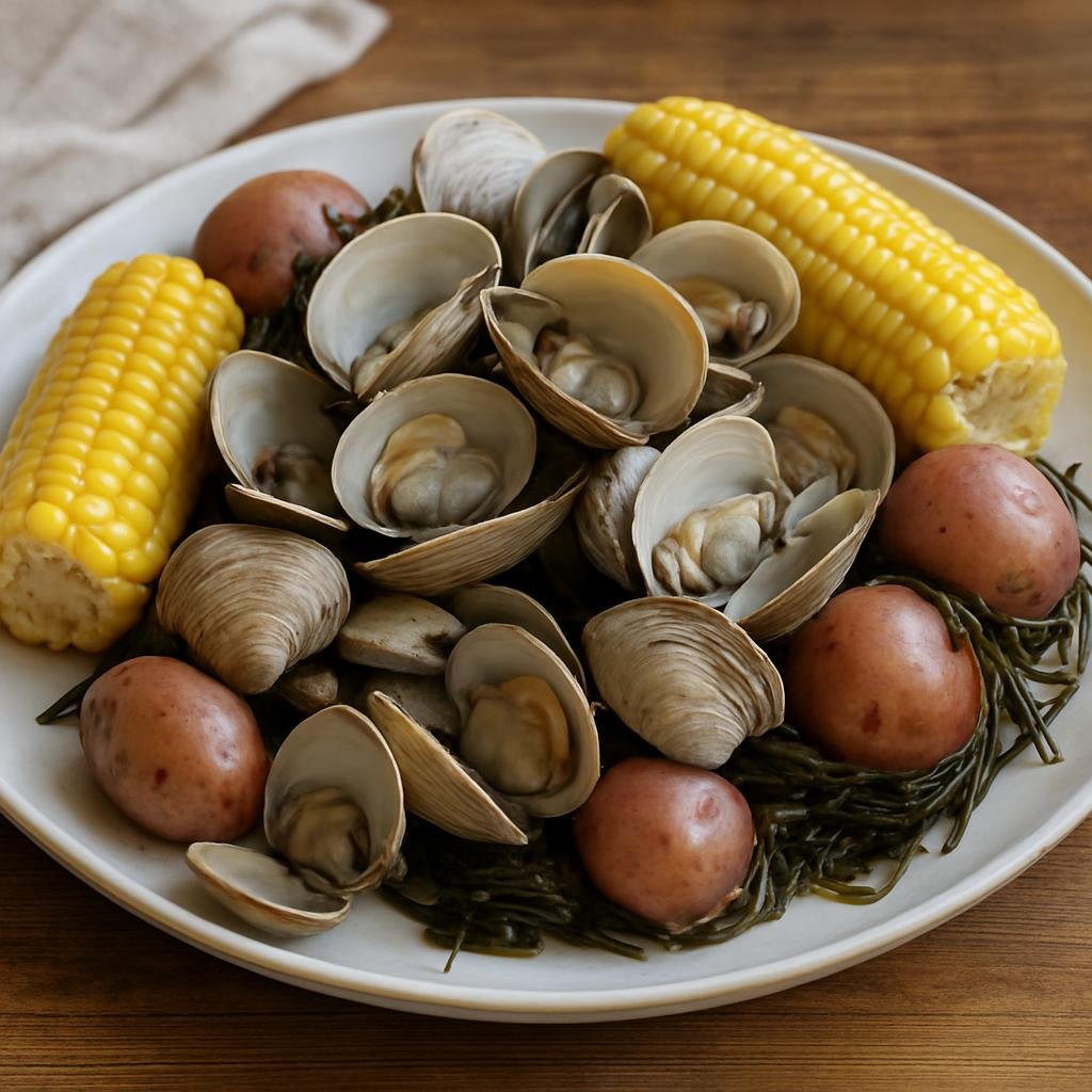 Entree: Canada – Prince Edward Island – PEI Clam Bake recipe