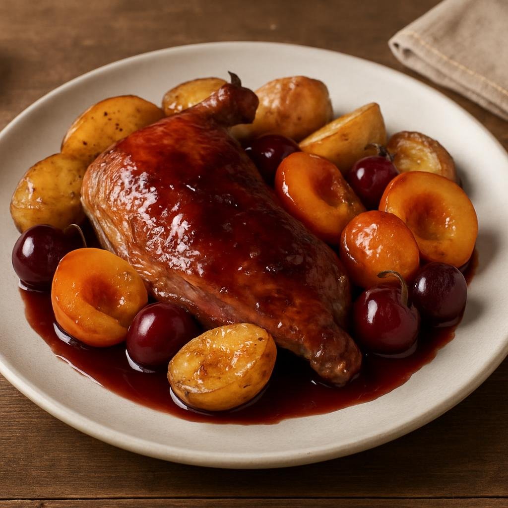 Entree: Canada – Pacific Canada (British Columbia) – Okanagan Valley Roast Duck recipe