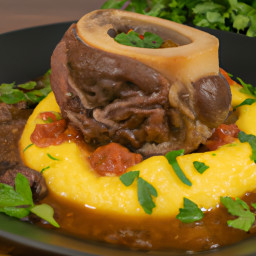 Entrée: Italy – Ossobuco alla Milanese (Milanese-Style Braised Veal Shank) recipe