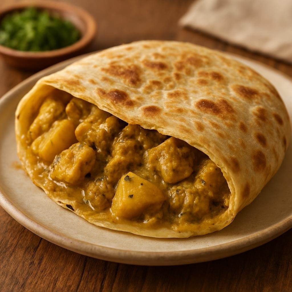 Entree: United States – U.S. Virgin Islands – Roti recipe