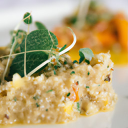 Side Dish: United States – Warm Fennel and Orange Quinoa with Parsley and Mint recipe