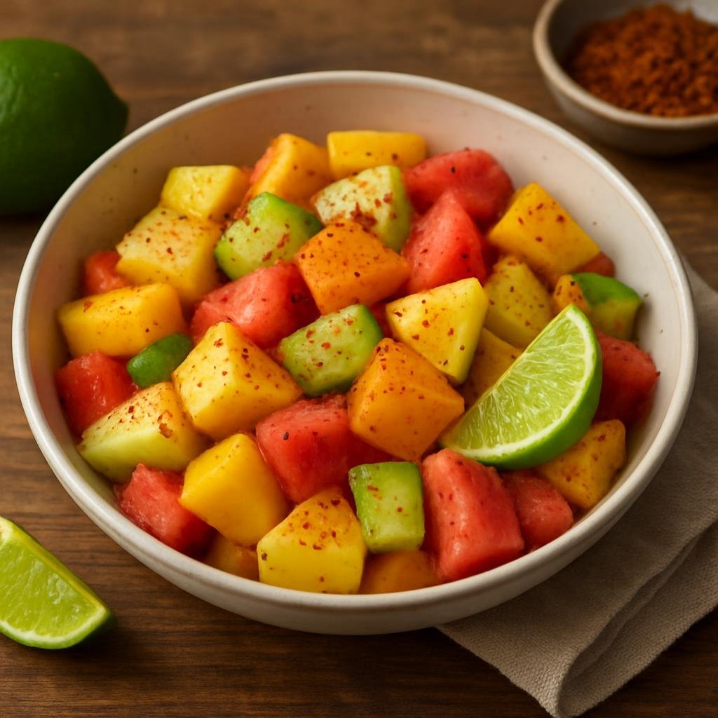 Salad: Mexico – Veracruz (Gulf Coast Mexico) – Ensalada de Frutas Tropicales (Tropical Fruit Salad) recipe
