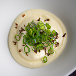 Side Dish: United States – Brown-Butter Parsnip Purée with Chives recipe