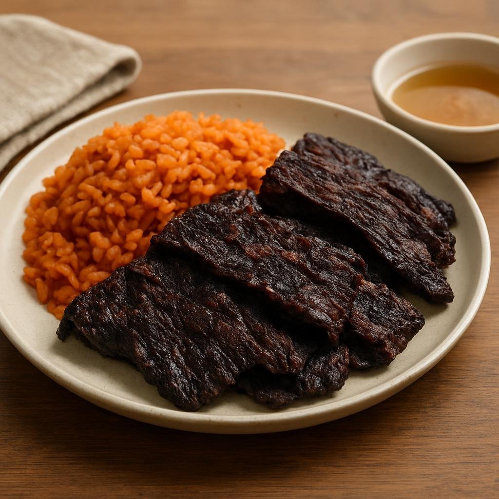 Entree: United States – Northern Mariana Islands (Pacific Island United States Territories) – Tinala' Katne (Dried Beef) recipe