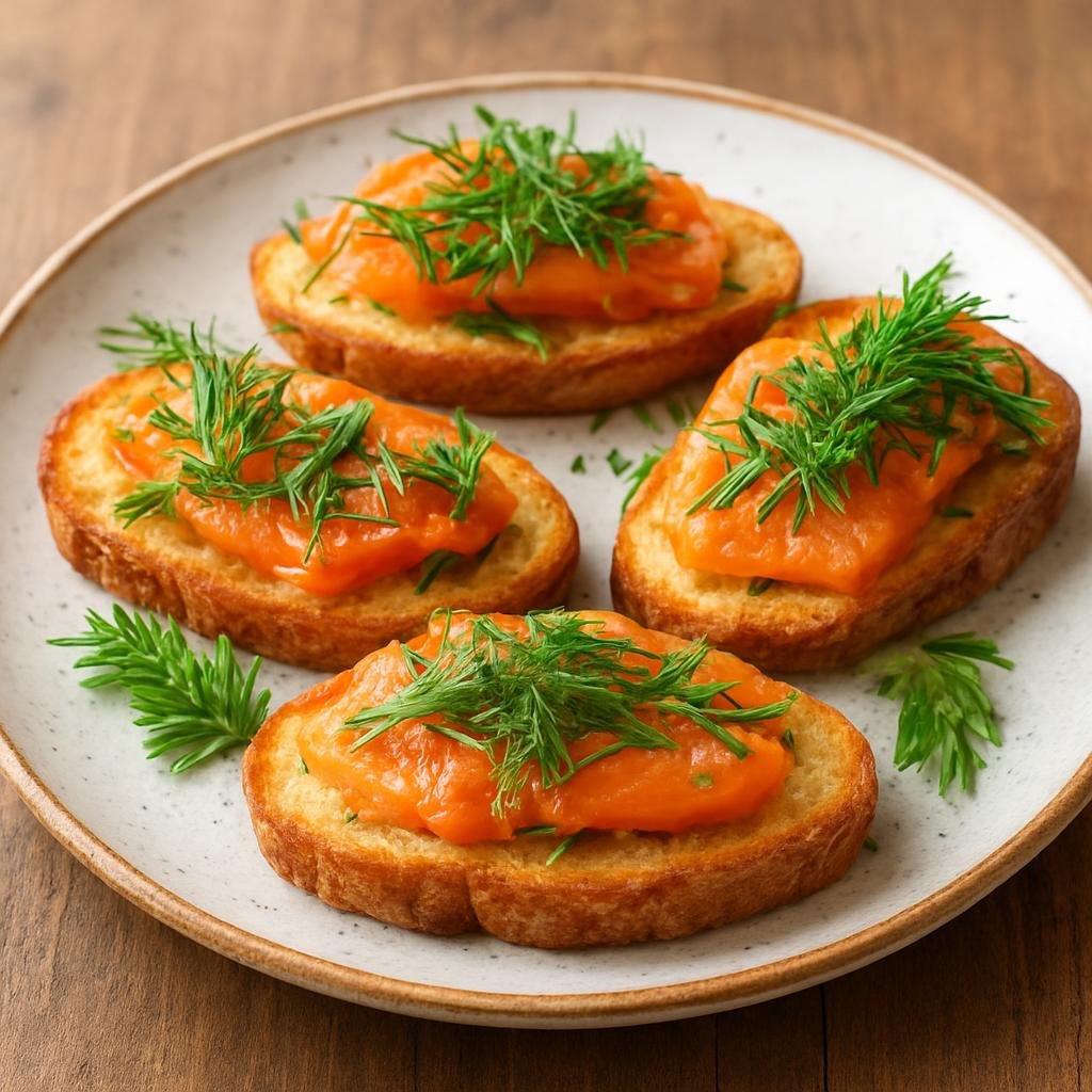 Appetizer: Canada – Northwest Territories (Northern Canada) – Smoked Arctic Char Crostini recipe
