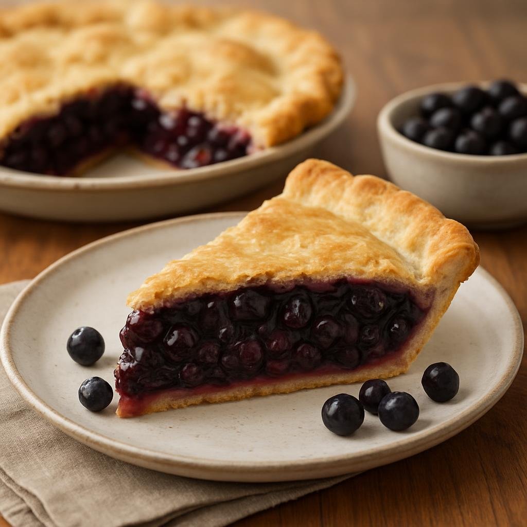 Dessert: Canada – Canadian Prairies (Alberta) – Saskatoon Berry Pie recipe