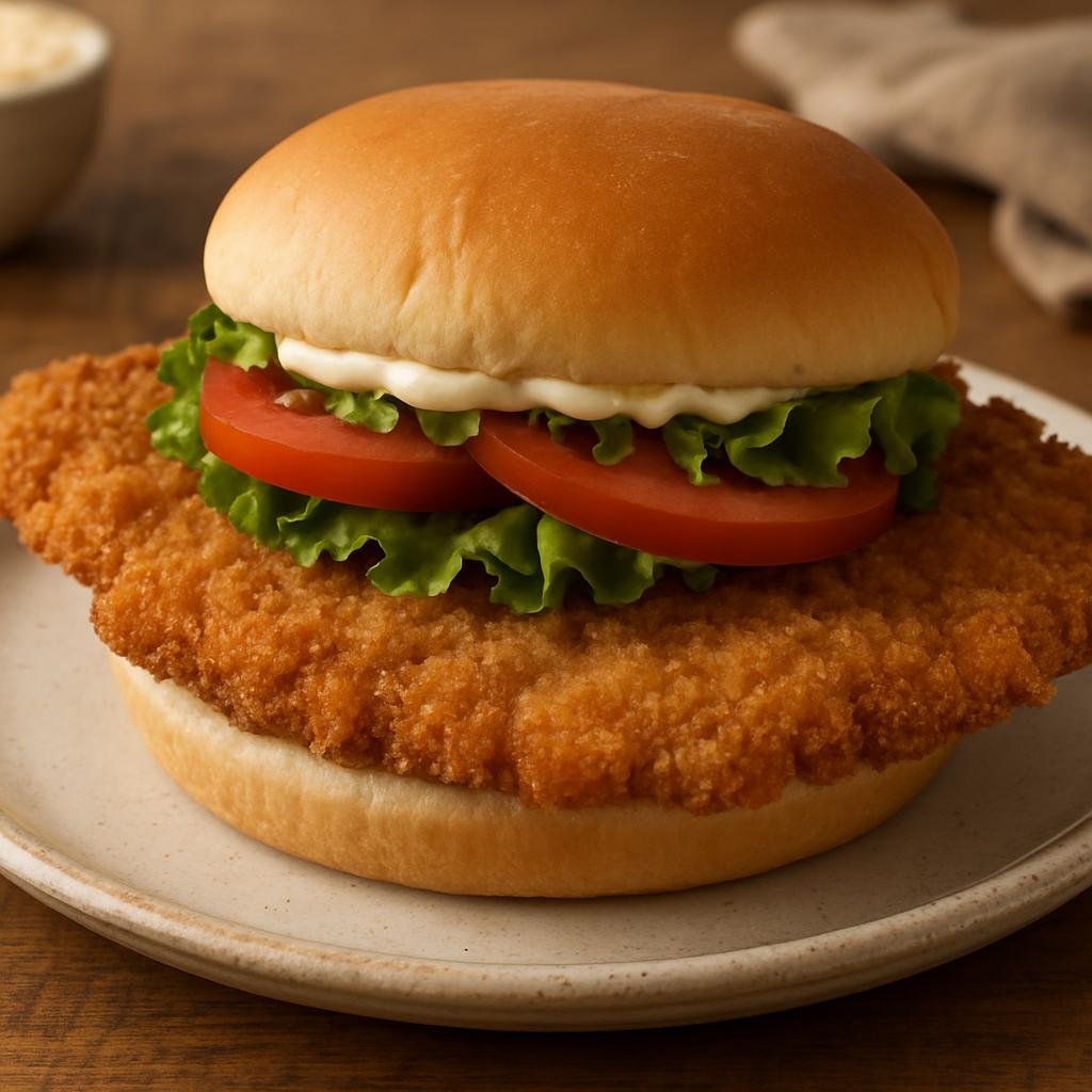 Entree: United States – Great Lakes United States (Ohio) – Ohio Pork Tenderloin Sandwich recipe