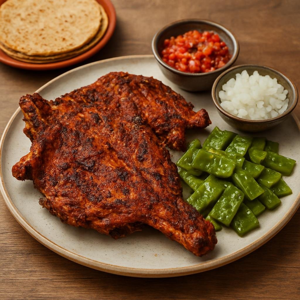 Entree: Mexico – San Luis Potosi, Bajio Mexico – Cabrito al Pastor recipe
