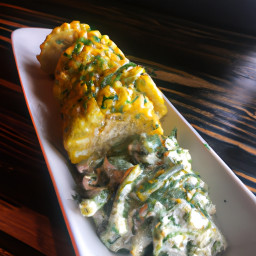 Side Dish: United States – Zesty Dill-Pickle Slaw with Charred Corn recipe