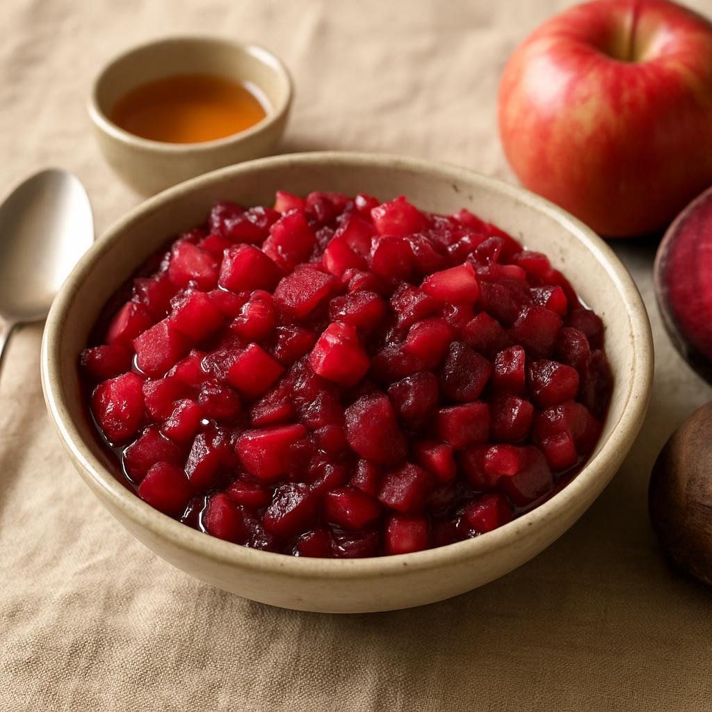Side Dish: Canada – Nova Scotia – Beet and Apple Relish recipe