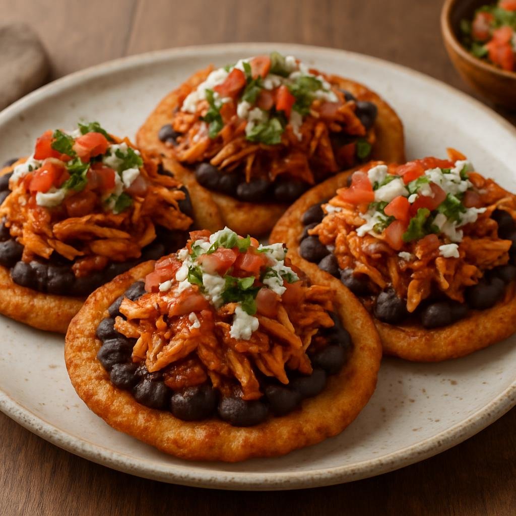 Entree: Mexico – Gulf Coast Mexico — Veracruz – Picadas Veracruzanas (Veracruz Picadas) recipe