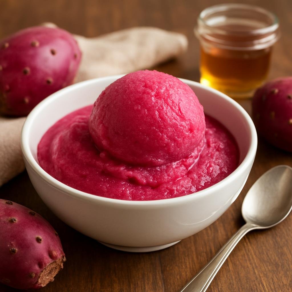 Dessert: United States – Arizona, Southwestern United States – Prickly Pear Sorbet recipe