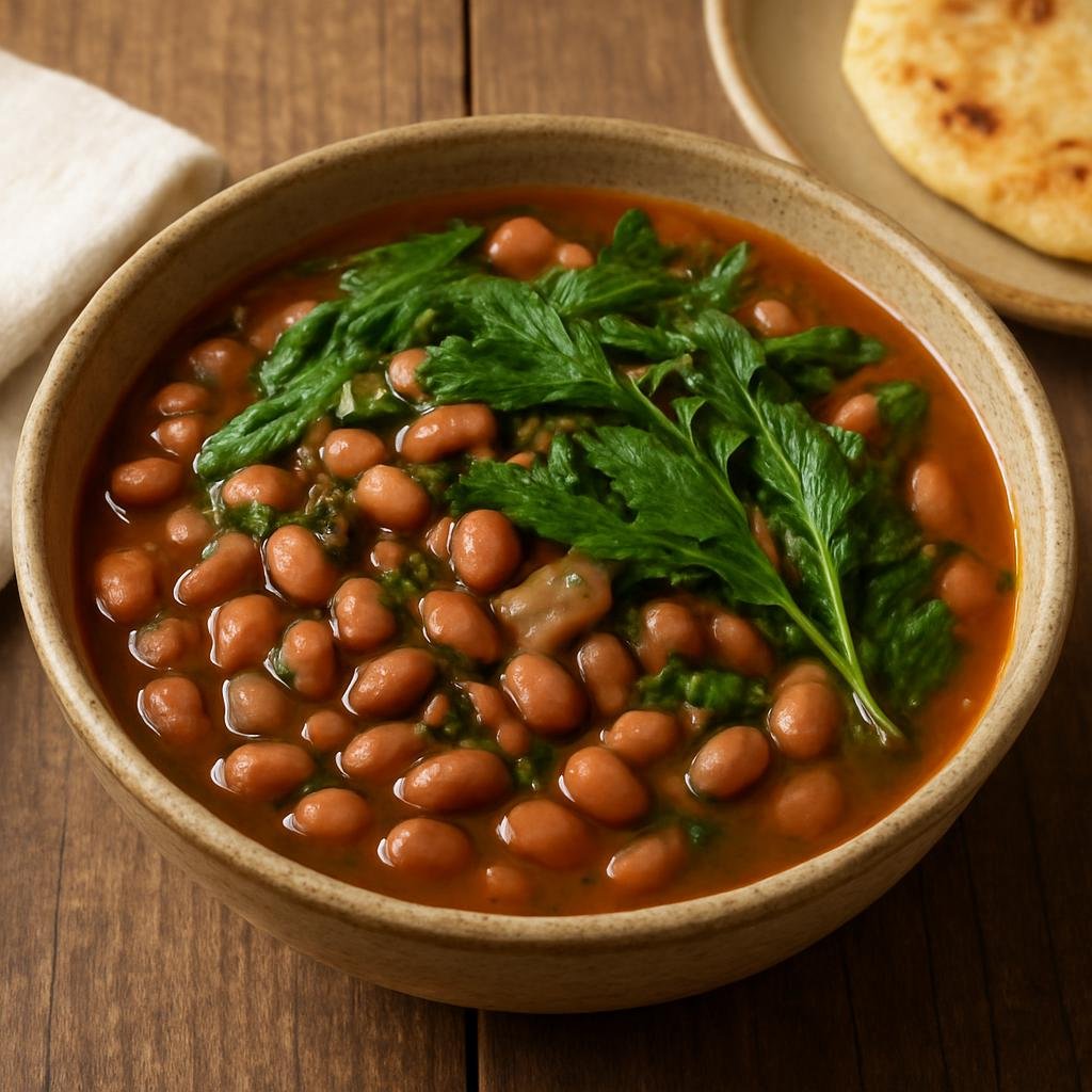Side Dish: Mexico – Gulf Coast Mexico — Tabasco – Frijoles con Epazote (Beans with Epazote) recipe