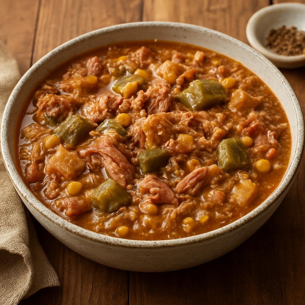 Entree: United States – Appalachian and Southern United States (Kentucky) – Burgoo recipe