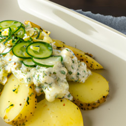 Side Dish: United States – Buttermilk-Dill Pickle Potato Salad with Whole-Grain Mustard recipe