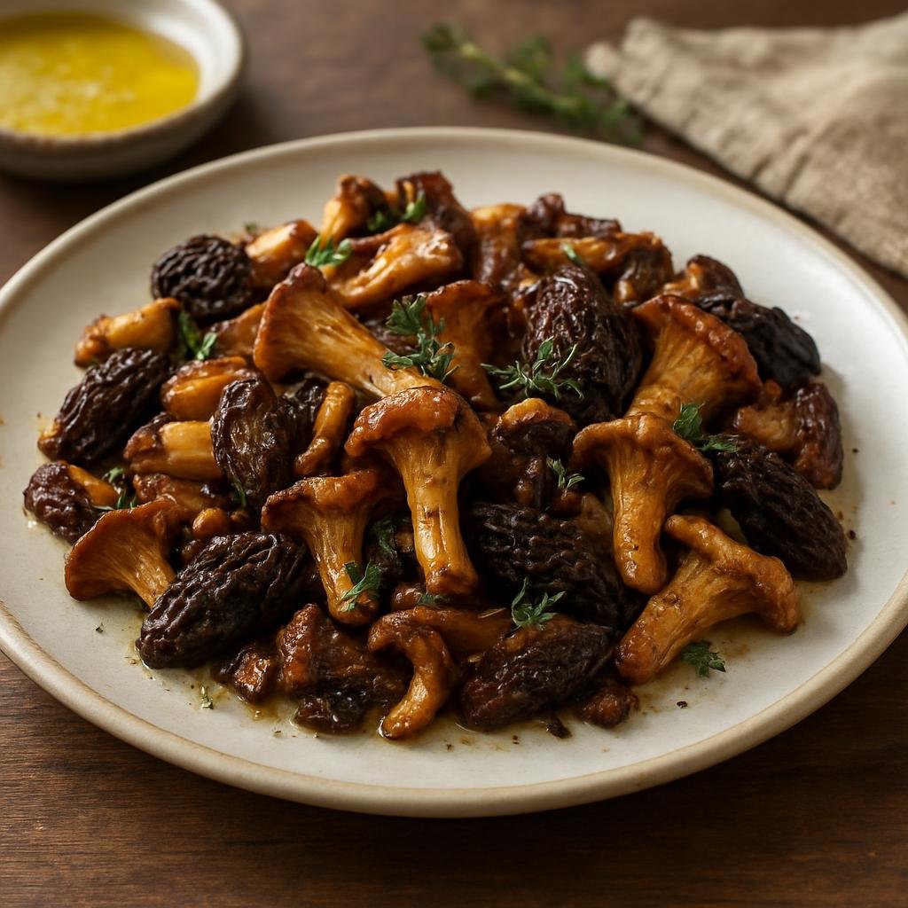 Side Dish: United States – Pacific Northwest — Oregon – Oregon Wild Mushroom Sauté recipe